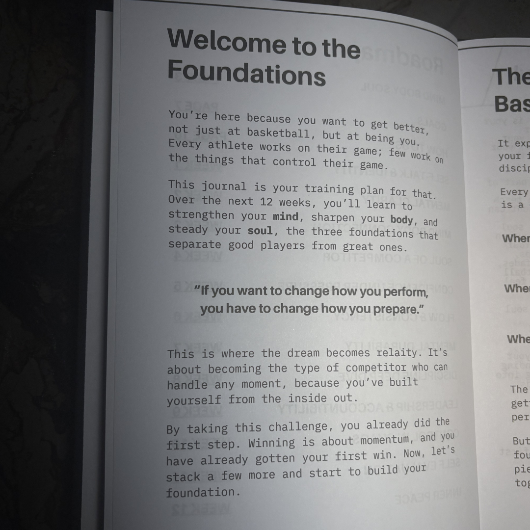 Foundations Challenge Journal